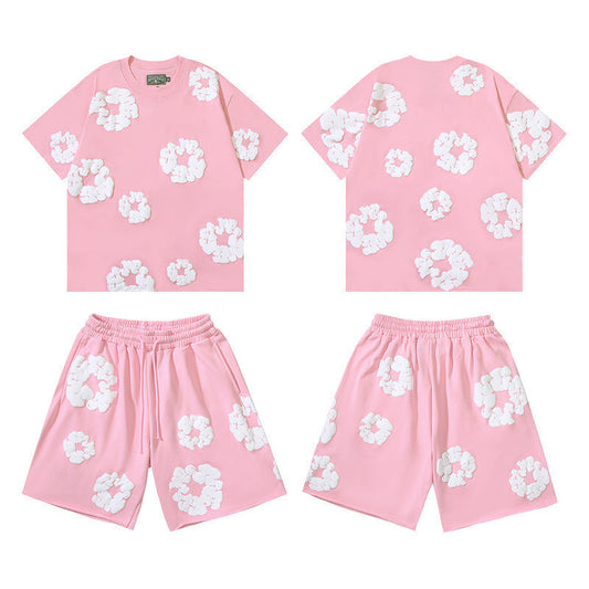 Denim Tears Cotton Wreath  Set - Pink