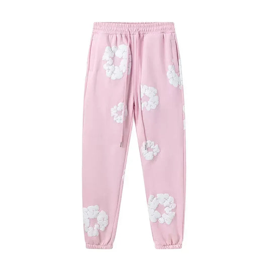 Denim Tears Cotton Wreath Sweatpants - Pink