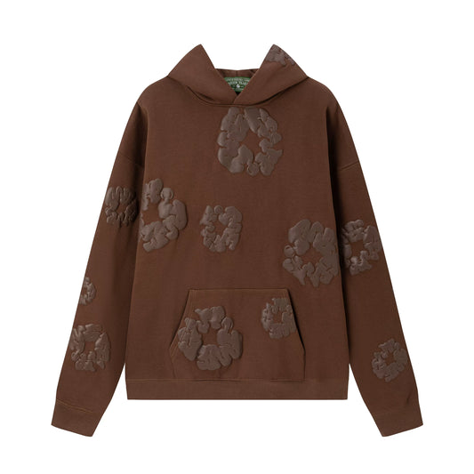 Denim Tears Cotton Wreath Hoodie - Brown/Dark Brown