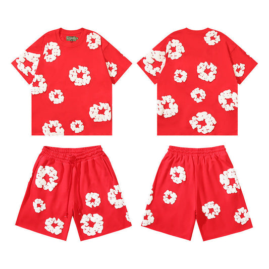 Denim Tears Cotton Wreath  Set - Red