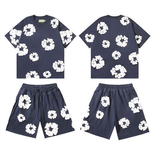 Denim Tears Cotton Wreath Set - Navy Blue
