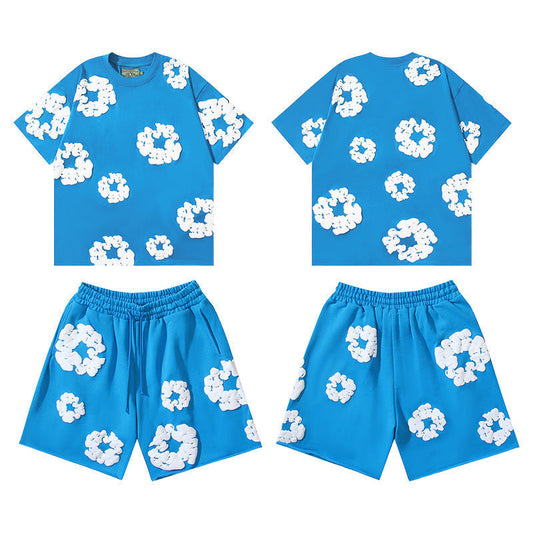 Denim Tears Cotton Wreath Set - Bright Blue