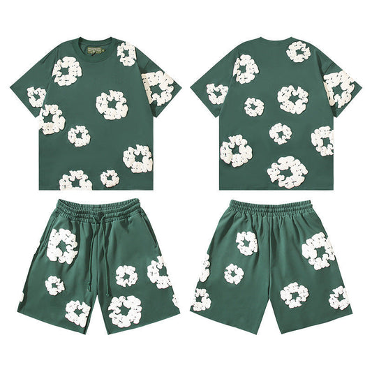 Denim Tears Cotton Wreath  Set - Forest Green